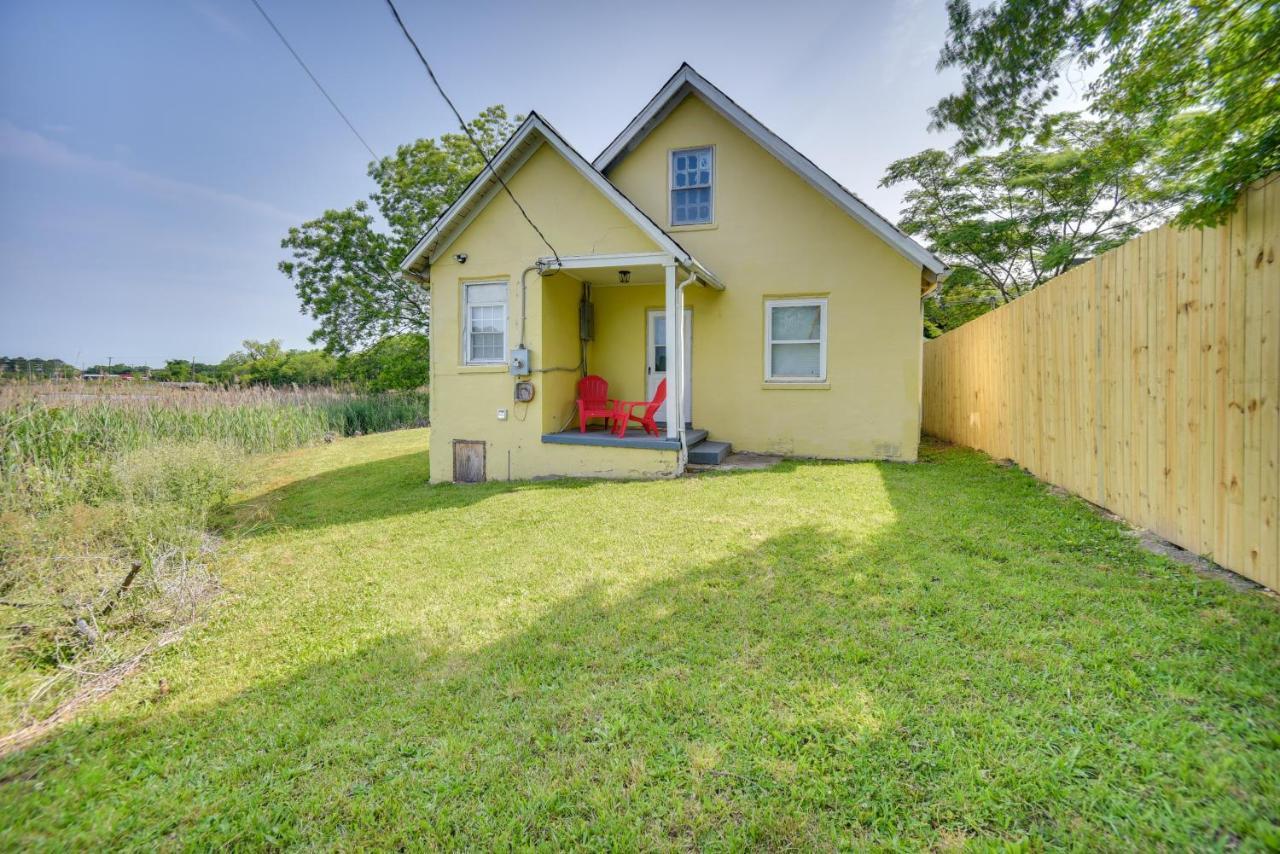 Charming Newport News Cottage Less Than 1 Mi To Ocean! Hampton Exterior photo